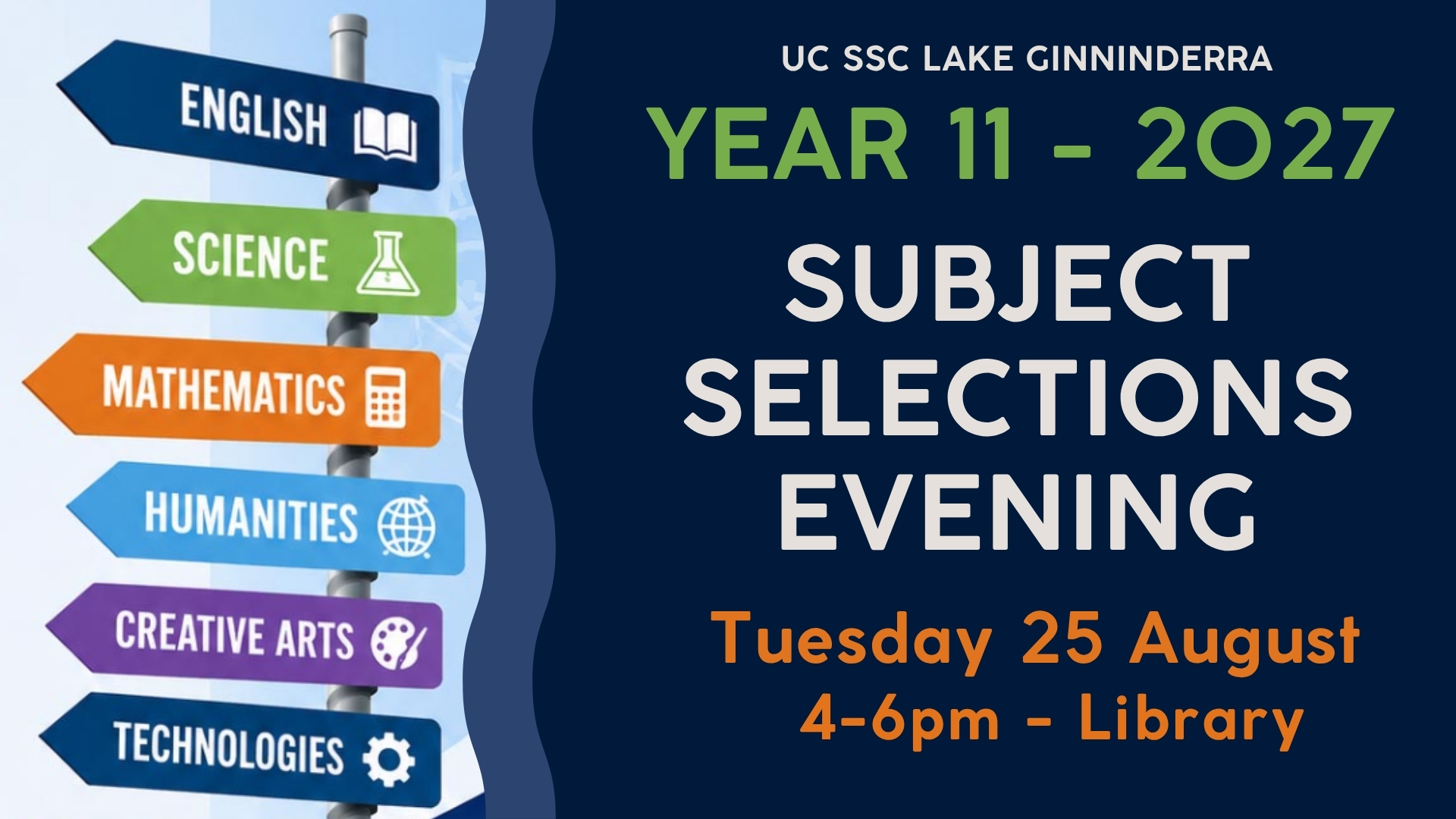 Subject Selection Evening